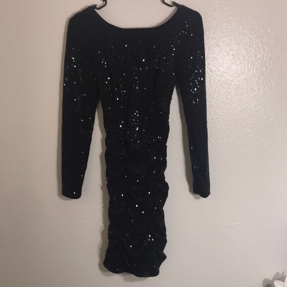Sequin Stretch Cocktail Dress - Picture 1 of 3